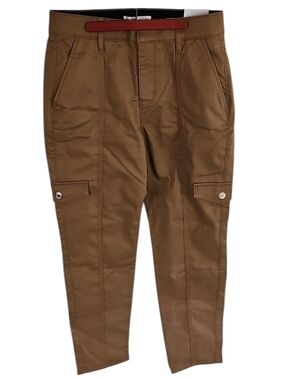 WHBM Outlet Stretch Cargo Pants Size 2 Slim Fit Utility Pockets